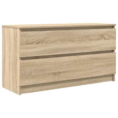 vidaXL TV omarica sonoma hrast 100x35x54 cm inženirski les