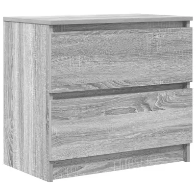 vidaXL TV omarica siva sonoma 60x35x54 cm inženirski les
