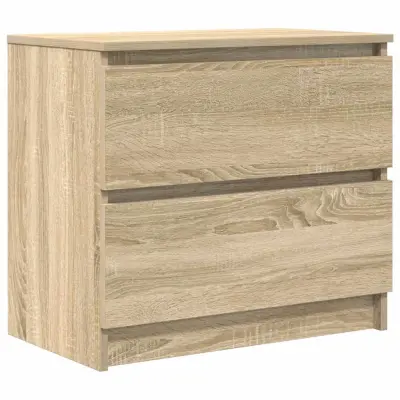 vidaXL TV omarica sonoma hrast 60x35x54 cm inženirski les