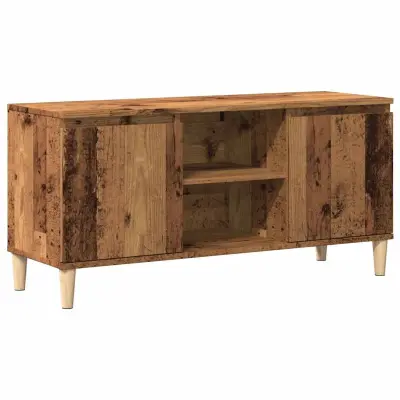 vidaXL TV omarica starinski les 102x35x50 cm inženirski les