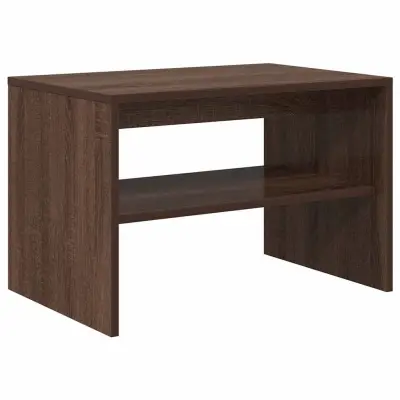 vidaXL TV omarica rjavega hrasta 60x40x40 cm inženirski les