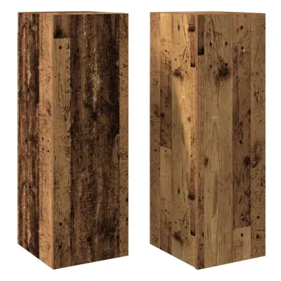 vidaXL TV omarica 2 kosa starinski les 30,5x30x90 cm inženirski les