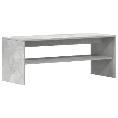 vidaXL TV omarica betonsko siva 100x40x40 cm iverna plošča
