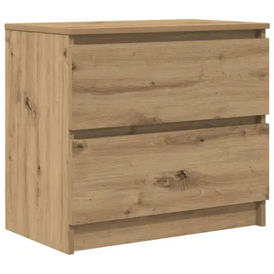 vidaXL TV omarica artisan hrast 60x35x54 cm inženirski les