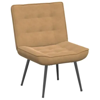 vidaXL Relaksacijski stol Brown 64x74x84 cm Velvet
