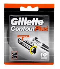 Gillette, Rezila Contour Plus, 10 kosov za profesionalno britje