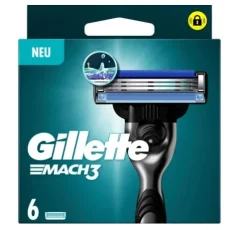 Gillette, Mach3, Rezila, 6 kosov