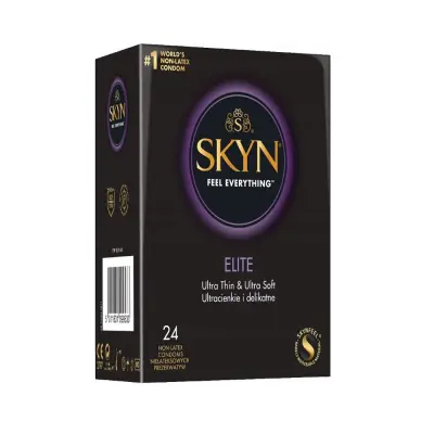 Unimil Skyn Elite brezlateksni kondomi, 24 kosov