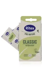 Naravne klasične kondome Ritex Pro, 8 kosov