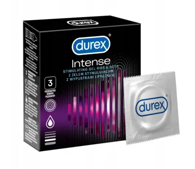 Durex Intense Kondomi, 3 kosi