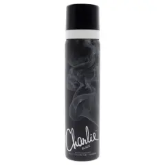 Revlon Charlie Black Dezodorant s Koži Prijaznim Pršilom, 75 ml