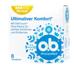 O.B. Original, Normal, Higienski tamponi, 8 kosov