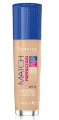 Rimmel Match Perfection Tekoči Puder 203 True Beige SPF20, 30ml
