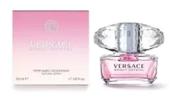 Versace Bright Crystal Deodorant v Meglenem Spreju, 50 ml