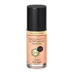 Max Factor Facefinity Celodnevna Popolnost 3v1 Tekoči Pudr N75 Golden, 30ml