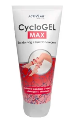 Cycolgel Max Gel za Noge z Ekstraktom Divjega Kostanja, 200 ml