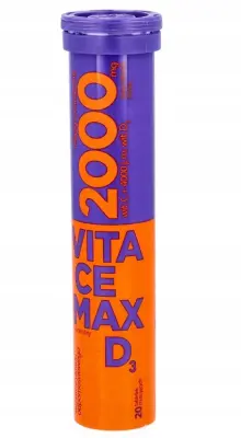 Vitacemax Vitamin D3, 20 tablet