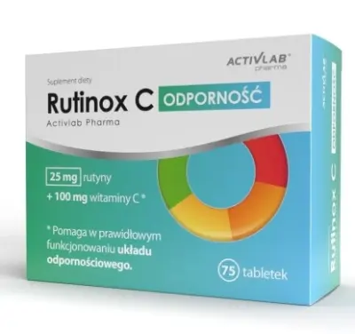 Aktivlab Rutinox C - Dodatek za krepitev odpornosti, 75 tablet