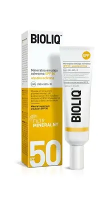 Bioliq, Mineralna Zaščitna Emulzija SPF 50, 30 ml