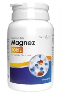 Aktivlab Magnez Forte - Prehransko dopolnilo za zdrave kosti, mišice in živčni sistem, 60 tablet