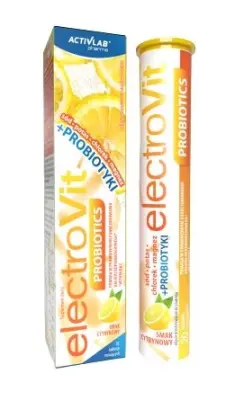 ElectroVit Probiotik s Svežim Limonom – 20 Tablet