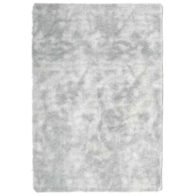 vidaXL Shaggy Rug High Pile "NAVARRA" svetlo siva 200x290 cm Poliester