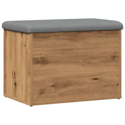 vidaXL klop za shranjevanje Artisan Oak 62x42x45 cm inženirski les