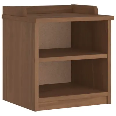 vidaXL klop v preddverju "SANDNES" 45x40x50 cm masivni les bor