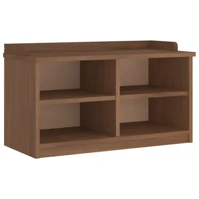vidaXL klop v preddverju "SANDNES" 87x40x50 cm masivni les bor