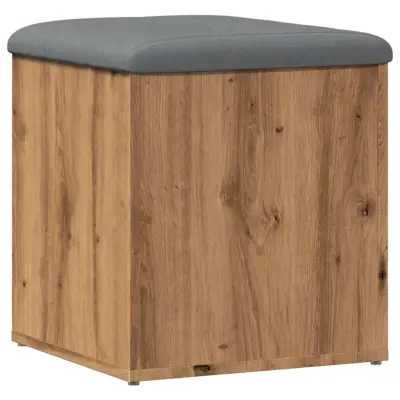 vidaXL klop za shranjevanje Artisan Oak 42x42x45 cm inženirski les