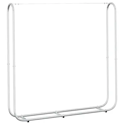 vidaXL Stojalo za drva 150x25x150 cm Pocinkano jeklo