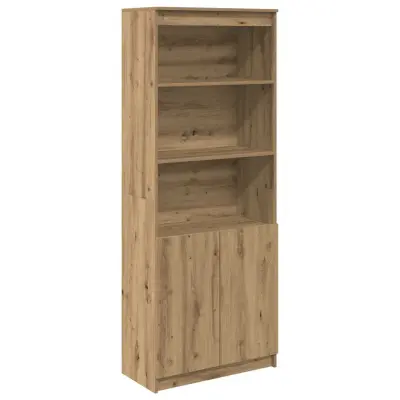 vidaXL Visoka omara artisian hrast 70x35x180 cm inženirski les