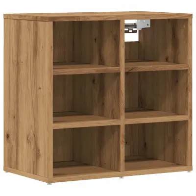 vidaXL omara za čevlje Artisan Oak 52x30x50 cm