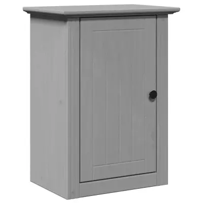 vidaXL Kopalniška stenska omarica "BODO" Grey 44x30x60 cm