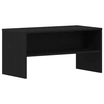 vidaXL TV omarica Črni hrast 80x40x40 cm Inženirski les