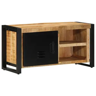 vidaXL TV omarica 80x30x40 cm Masivni neobdelan les Mango