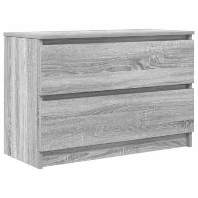 vidaXL TV omarica siva sonoma 80x35x54 cm inženirski les