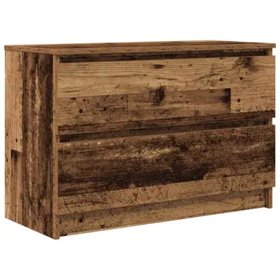 vidaXL TV omarica starinski les 80x35x54 cm inženirski les
