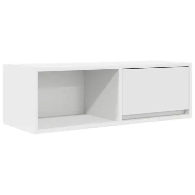 vidaXL TV omarica bela 80x31x25,5 cm inženirski les