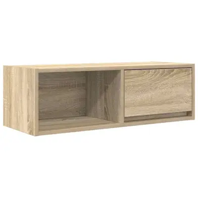vidaXL TV omarica sonoma hrast 80x31x25,5 cm inženirski les