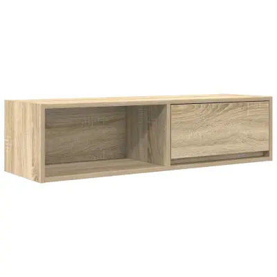 vidaXL TV omarica sonoma hrast 100x31x25,5 cm inženirski les