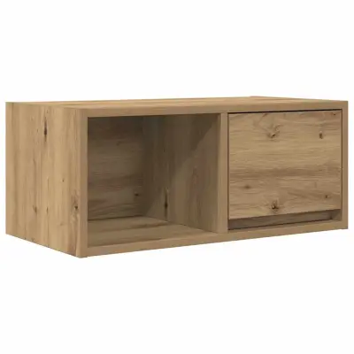 vidaXL TV omarica artisan hrast 60x31x25,5 cm inženirski les