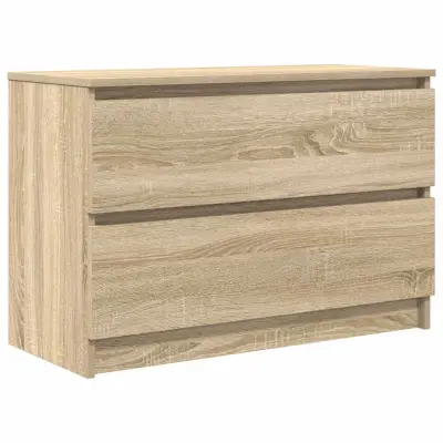 vidaXL TV omarica sonoma hrast 80x35x54 cm inženirski les