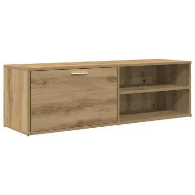 vidaXL TV omarica Artisan Oak 120x34x37 cm iz umetnega lesa