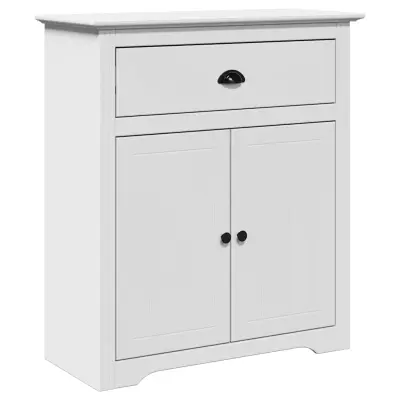 vidaXL Predsobna omara "BODO" Bela 80x35x90 cm