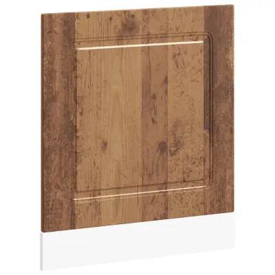 vidaXL Plošča za pomivalni stroj Kalmar starinski les 60x1,5x67 cm