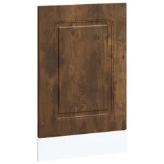 vidaXL Plošča za pomivalni stroj Kalmar dimljen hrast 45x1,5x67 cm