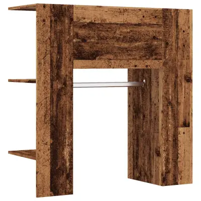 vidaXL Predsobna omara iz starega lesa 97,5x37x99 cm