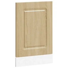 vidaXL Plošča za pomivalni stroj Kalmar sonoma hrast 45x1,5x67 cm