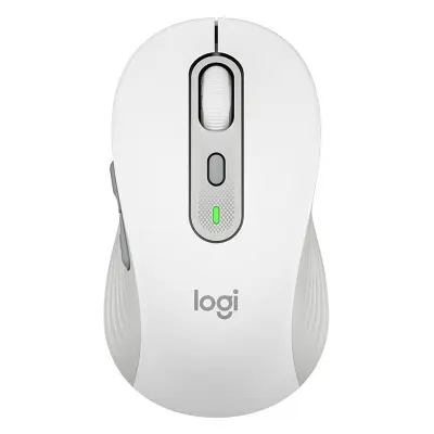 LOGITECH M750 Bela Bluetooth USB 2000 DPI pisarniška miška